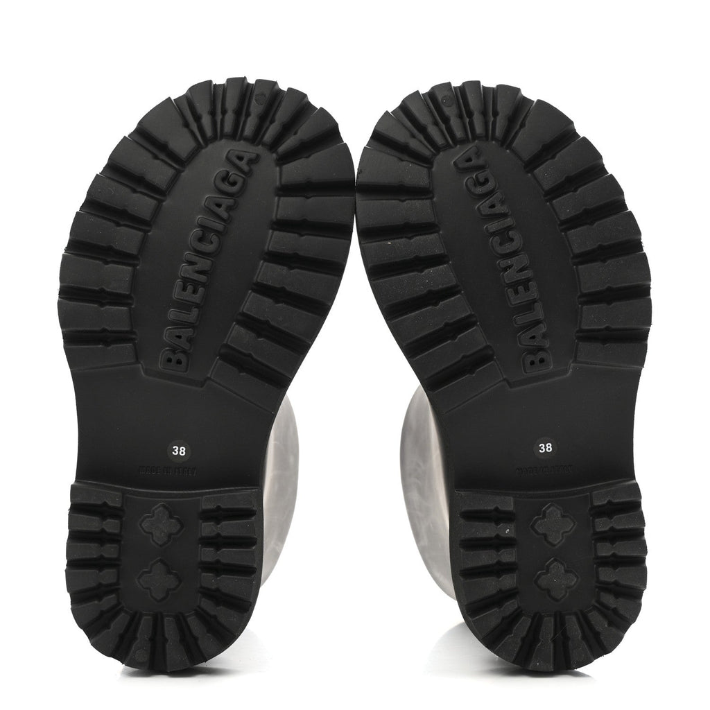 Balenciaga Rubber Steroid Bootie 38 Black