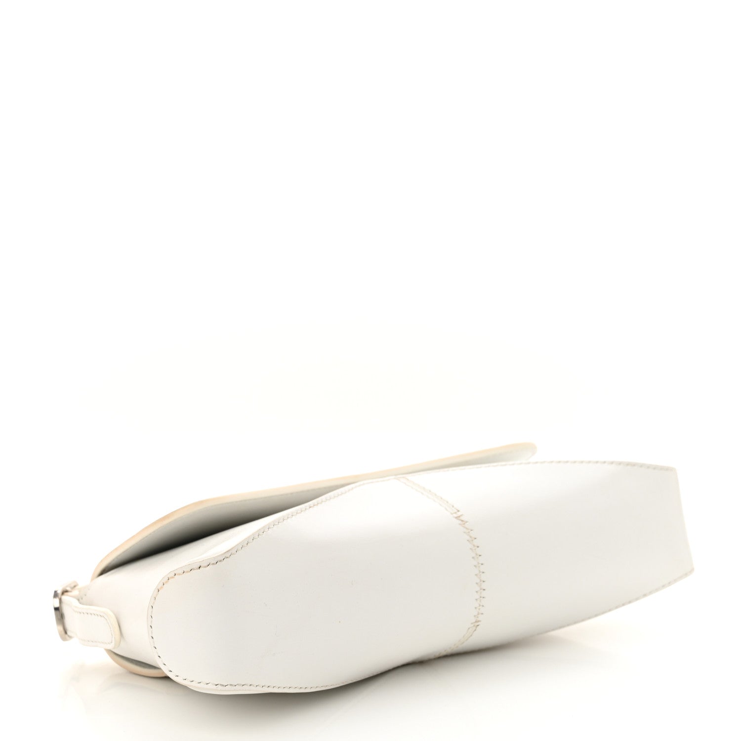Balenciaga Box Calfskin Small XX Flap Stretch Bag White