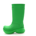 Balenciaga X CROCS Rubber Womens Rain Boots 37 Grass Green