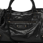 Balenciaga Agneau Classic Hardware City Black