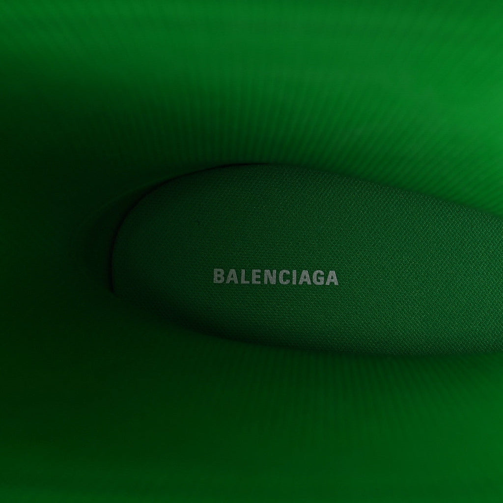 Balenciaga X CROCS Rubber Womens Rain Boots 37 Grass Green