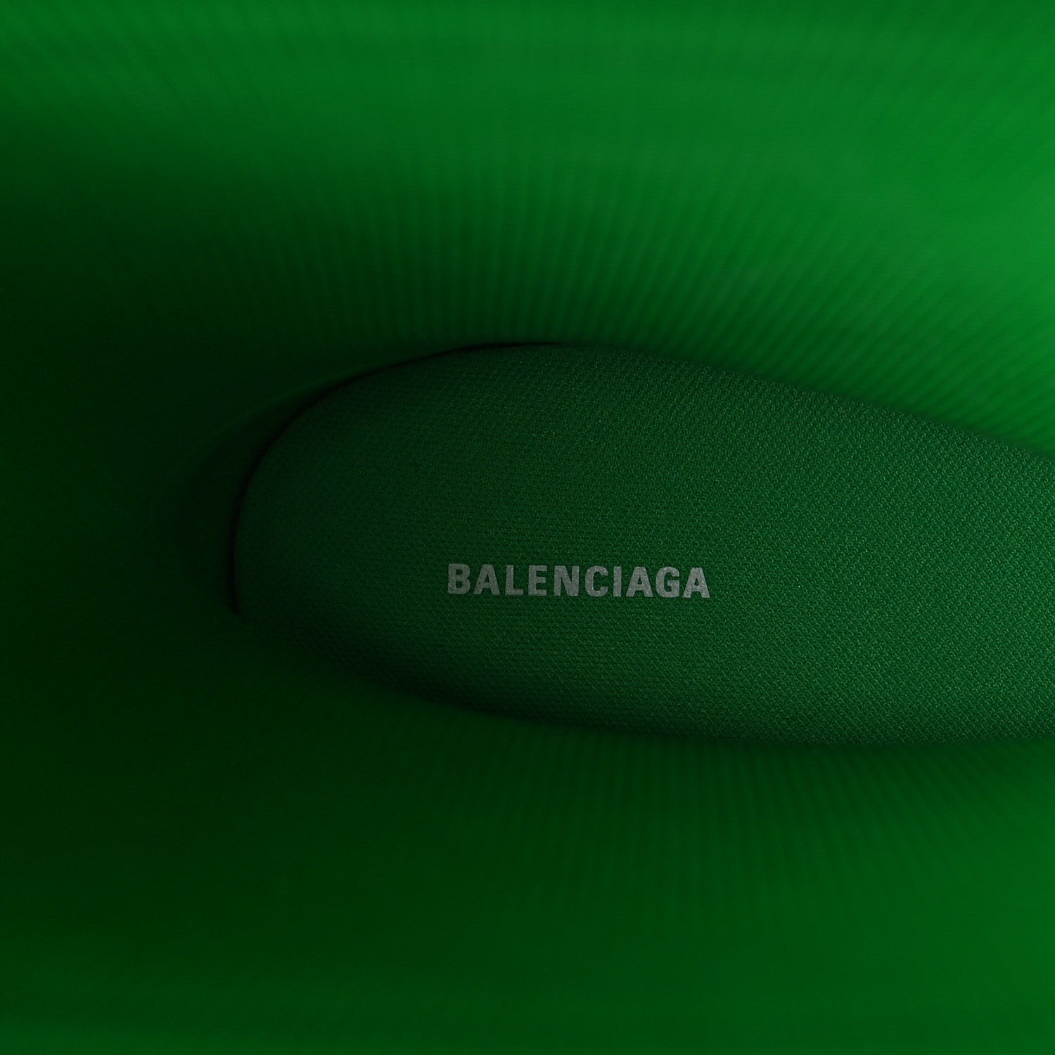 Balenciaga X CROCS Rubber Womens Rain Boots 37 Grass Green