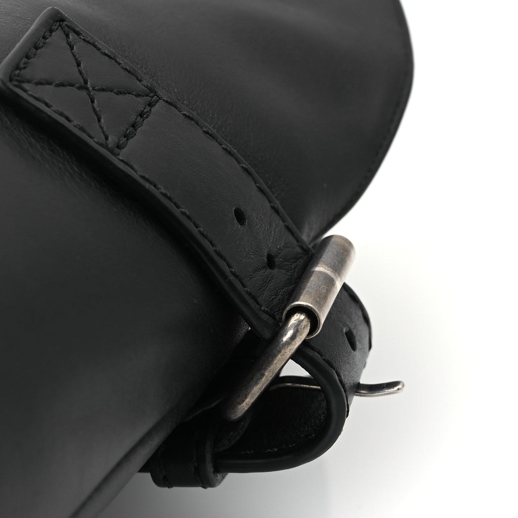 Saint Laurent Lambskin Koller 110 Tall Boots 36.5 Black