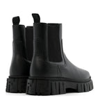 Fendi Calfskin Rubber Fendi Force Chelsea Boots 42 Black