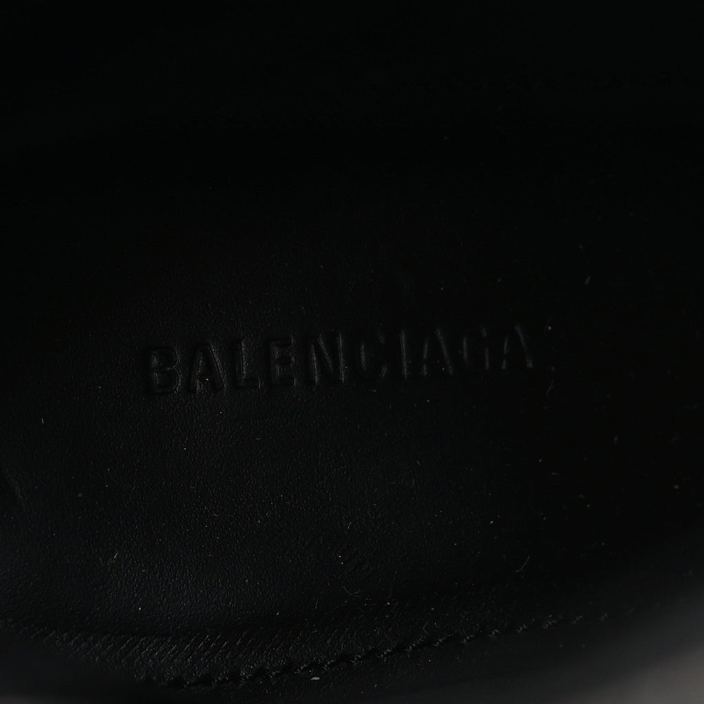 Balenciaga Agneau Arena Cagole 70mm Ankle Boots 35 Black