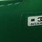 Chanel Shiny Aged Calfskin Quilted Mini Nano Kelly Shopper Green