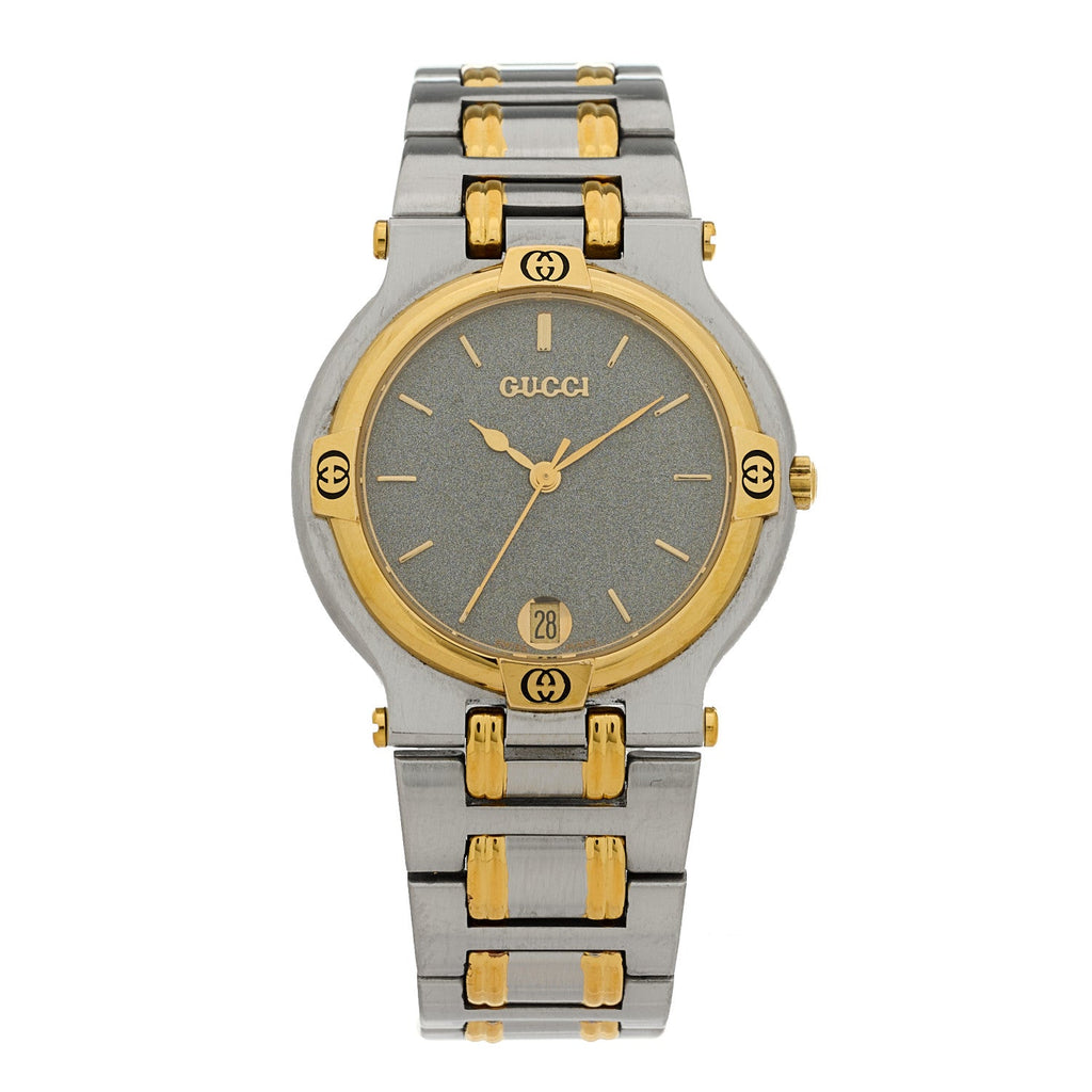 Gucci Stainless Steel 32mm 9000m Quartz Watch Grey