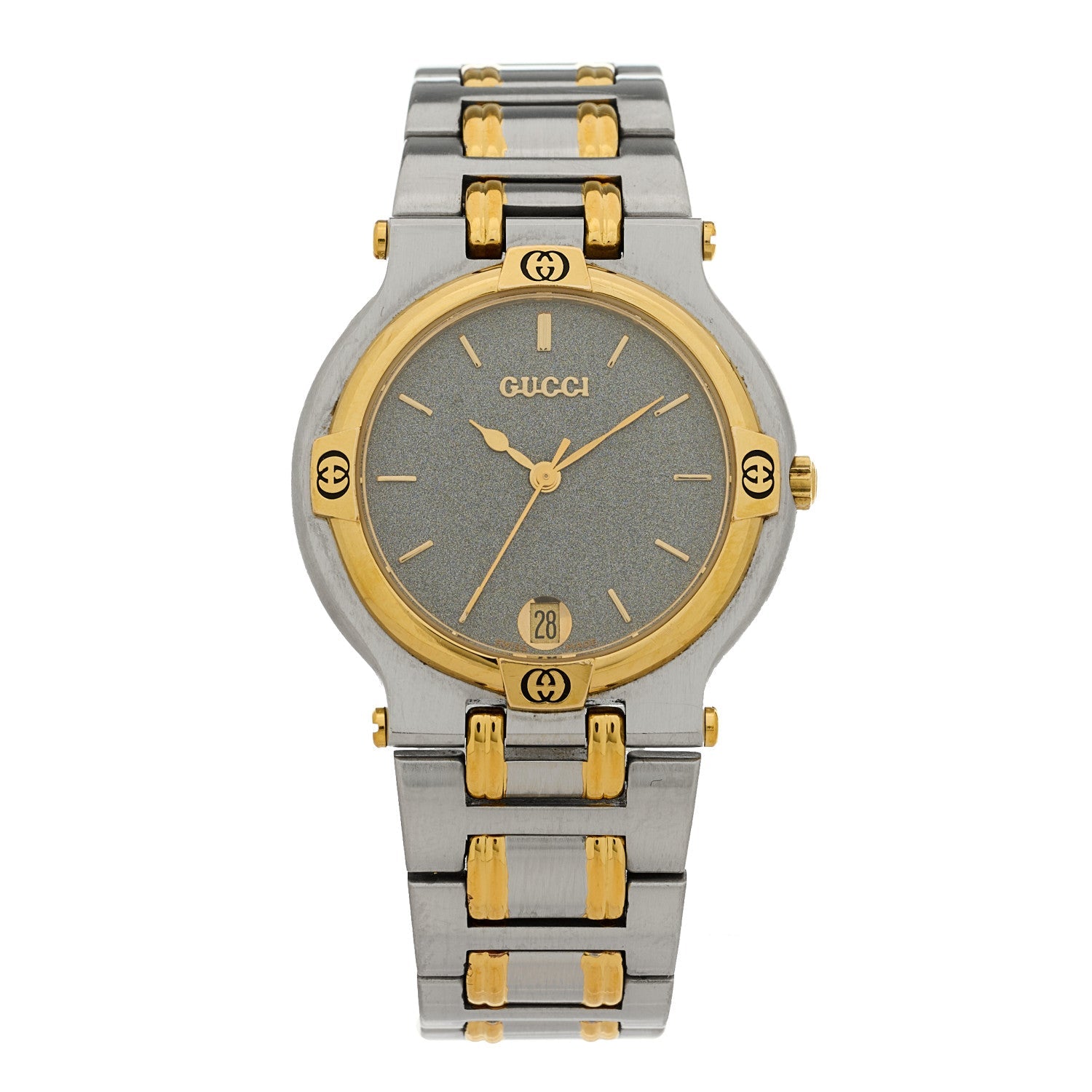 Gucci Stainless Steel 32mm 9000m Quartz Watch Grey