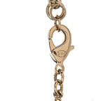 Chanel Crystal CC Pendant Necklace Gold