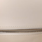 Balenciaga Faux Calfskin Fabric Glow In The Dark Small Sneakerhead Top Handle Bag White Orange