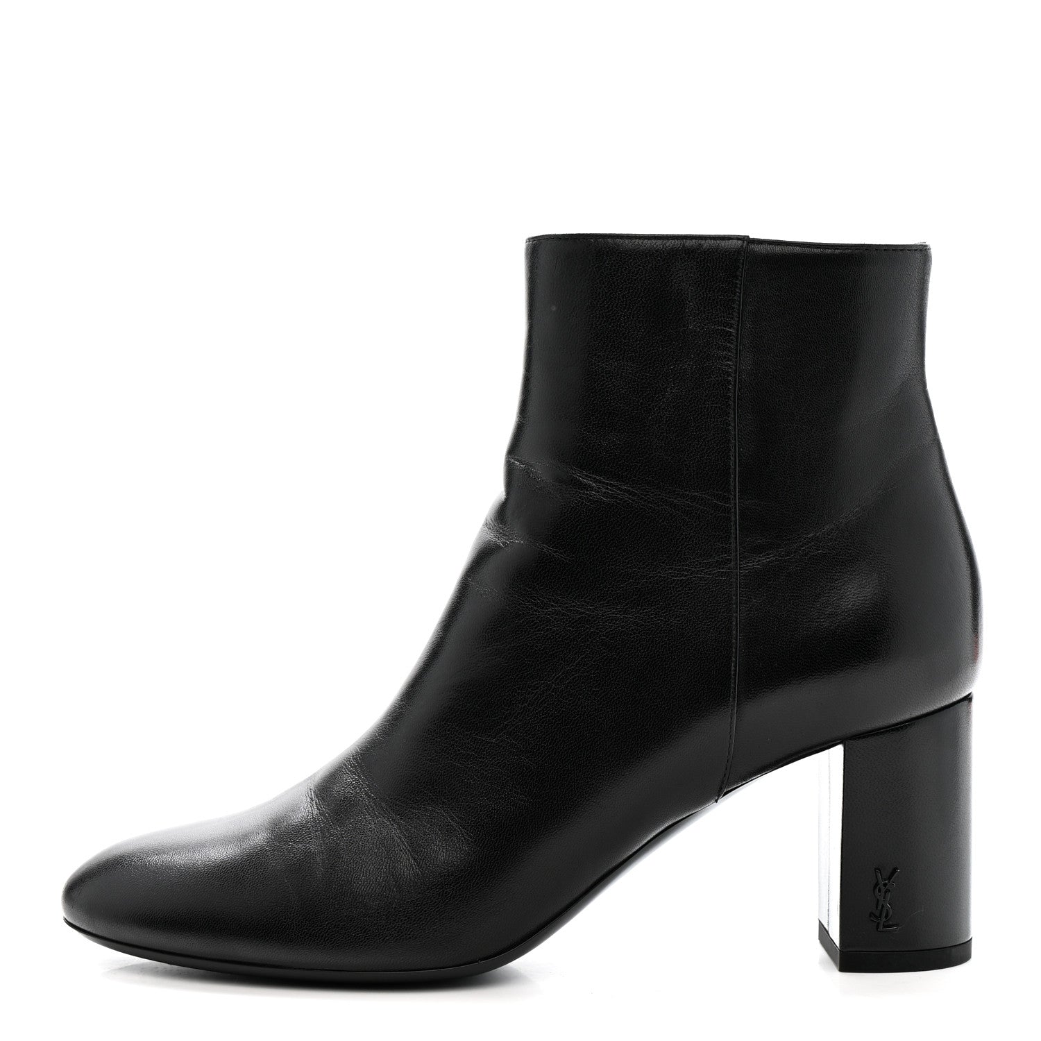 Saint Laurent Nappa Vendome Loulou Ankle Zip Boot 36.5 Black
