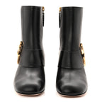 Gucci Malaga Kid GG Blondie 55mm Ankle Boots 35 Black