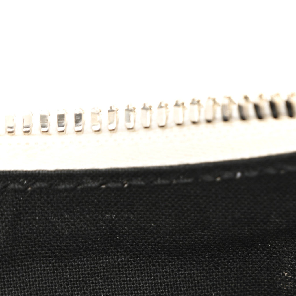 Balenciaga Agneau Arena Graffiti Le Cagole Shoulder Bag XS White Black