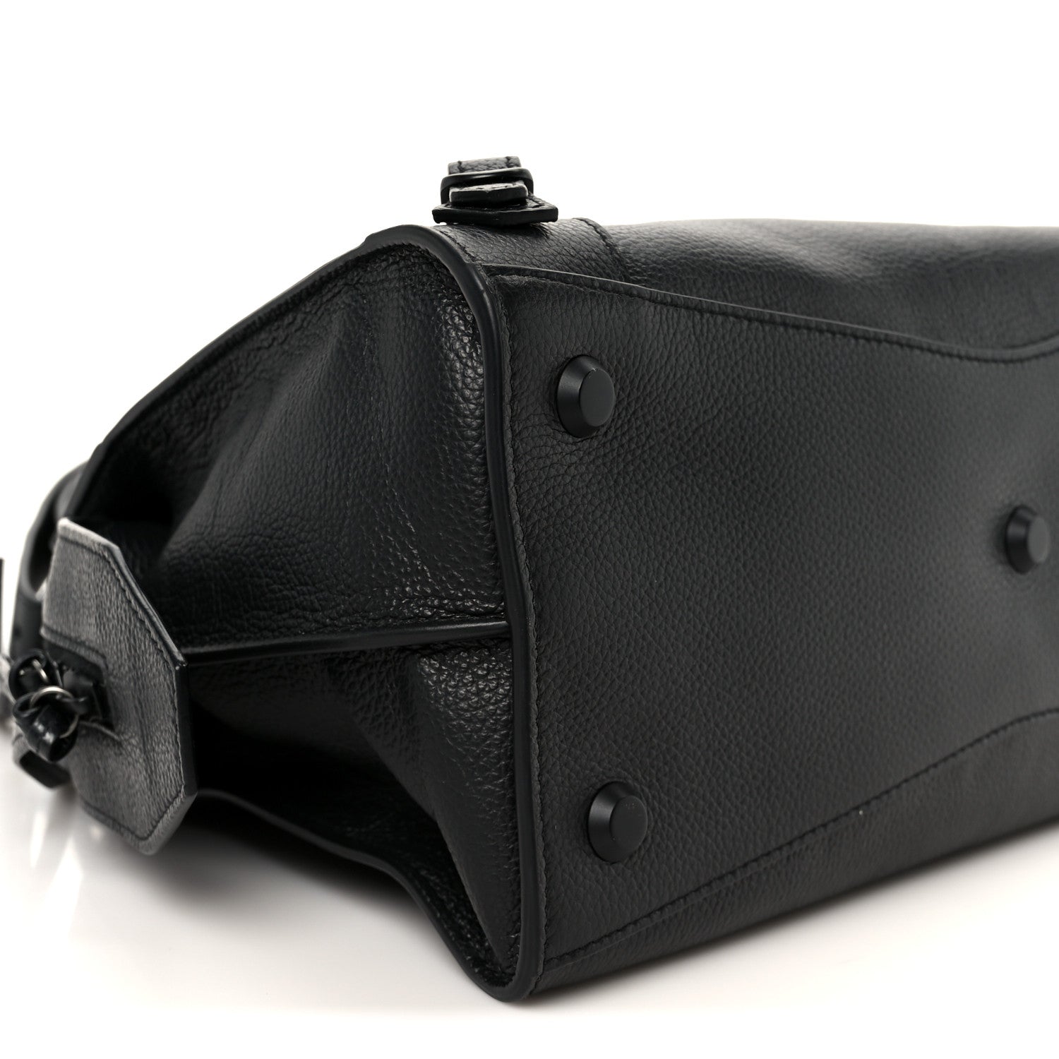 Balenciaga Grained Calfskin Neo Classic Black Hardware S City Black