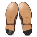 Gucci Millennial Ribot Cut Out Interlocking G Loafers 35 Cuir
