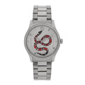 Gucci Stainless Steel 38mm G-Timeless Snake Quartz Watch