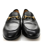 Gucci Calfskin Womens Jordaan Loafers 39 Black