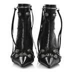 Balenciaga Agneau Arena Cagole 90mm Ankle Boots 39 Black