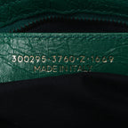Balenciaga Agneau Classic Hardware Mini City Green