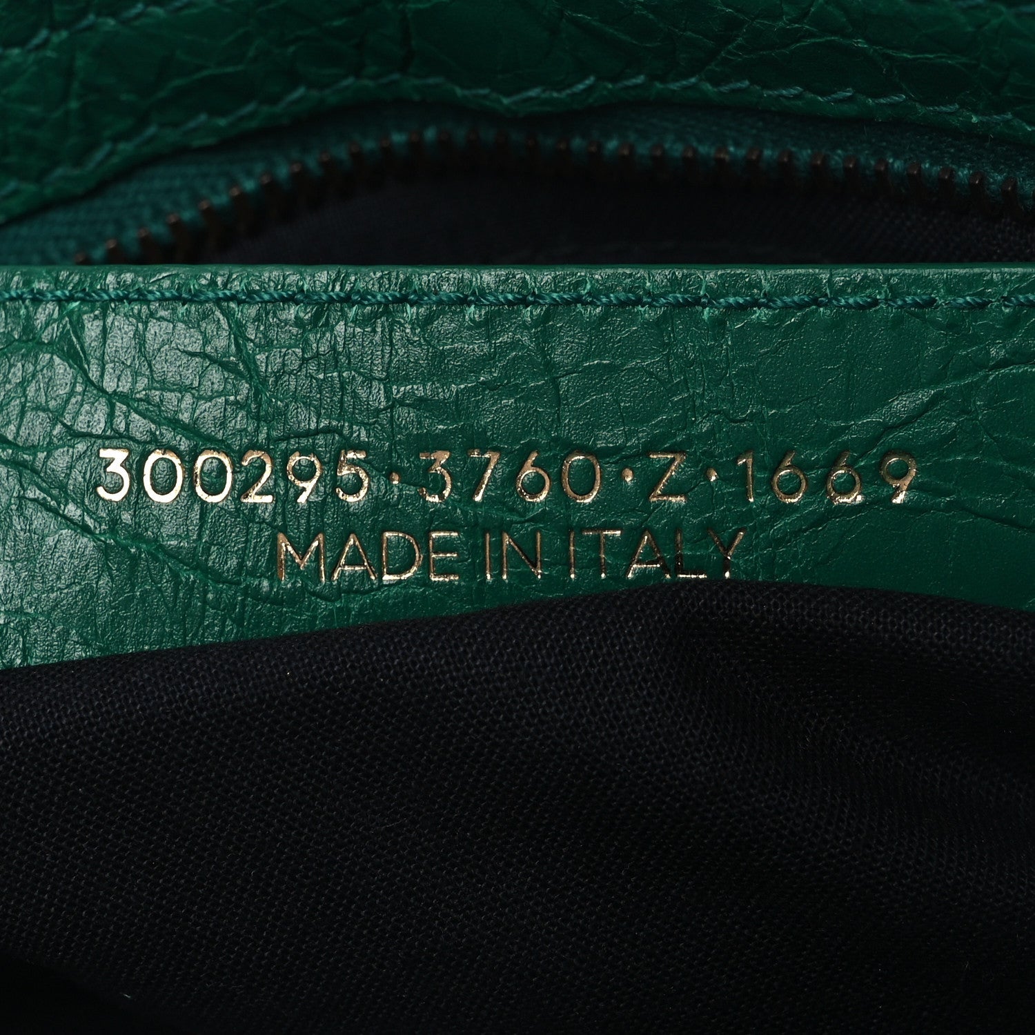 Balenciaga Agneau Classic Hardware Mini City Green