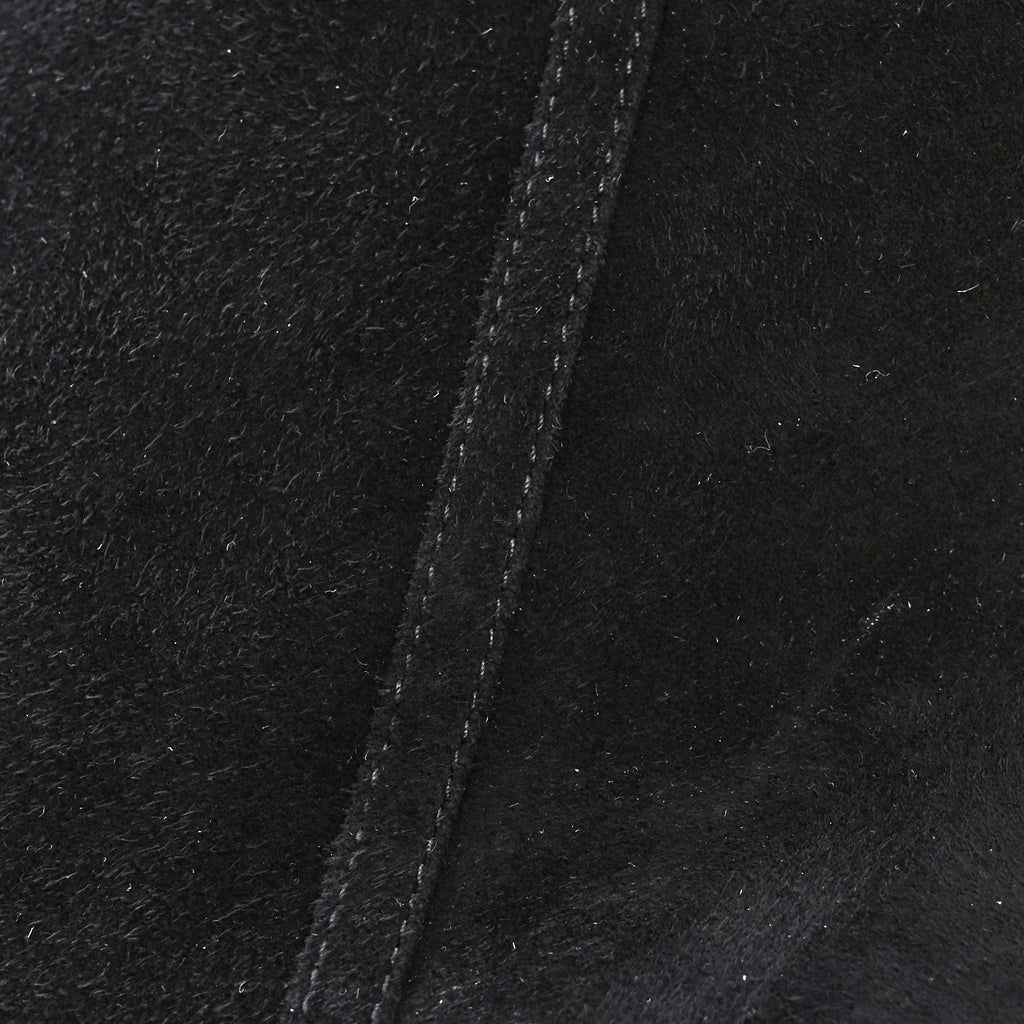 Saint Laurent Kid Scamosciato Niki 85 Wedge Booties 39.5 Black