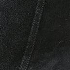 Saint Laurent Kid Scamosciato Niki 85 Wedge Booties 39.5 Black