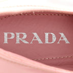 Prada Re-Nylon Gabardine Triangle Logo Double Wheel 50mm Sneakers 38 Alabastro
