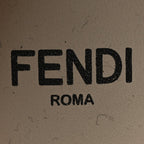 Fendi Nappa Fendi First 95mm Pointed Booties 39.5 White