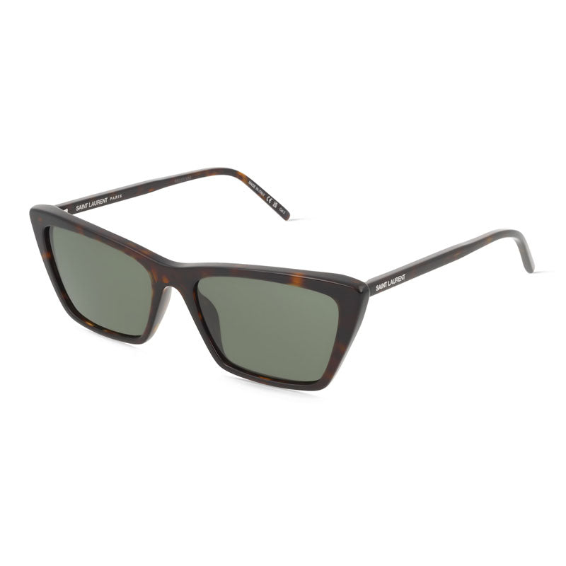 Saint Laurent Sunglasses Cat Eye Full Rim, Black Frame and Black Lens SL737MICATHIN001