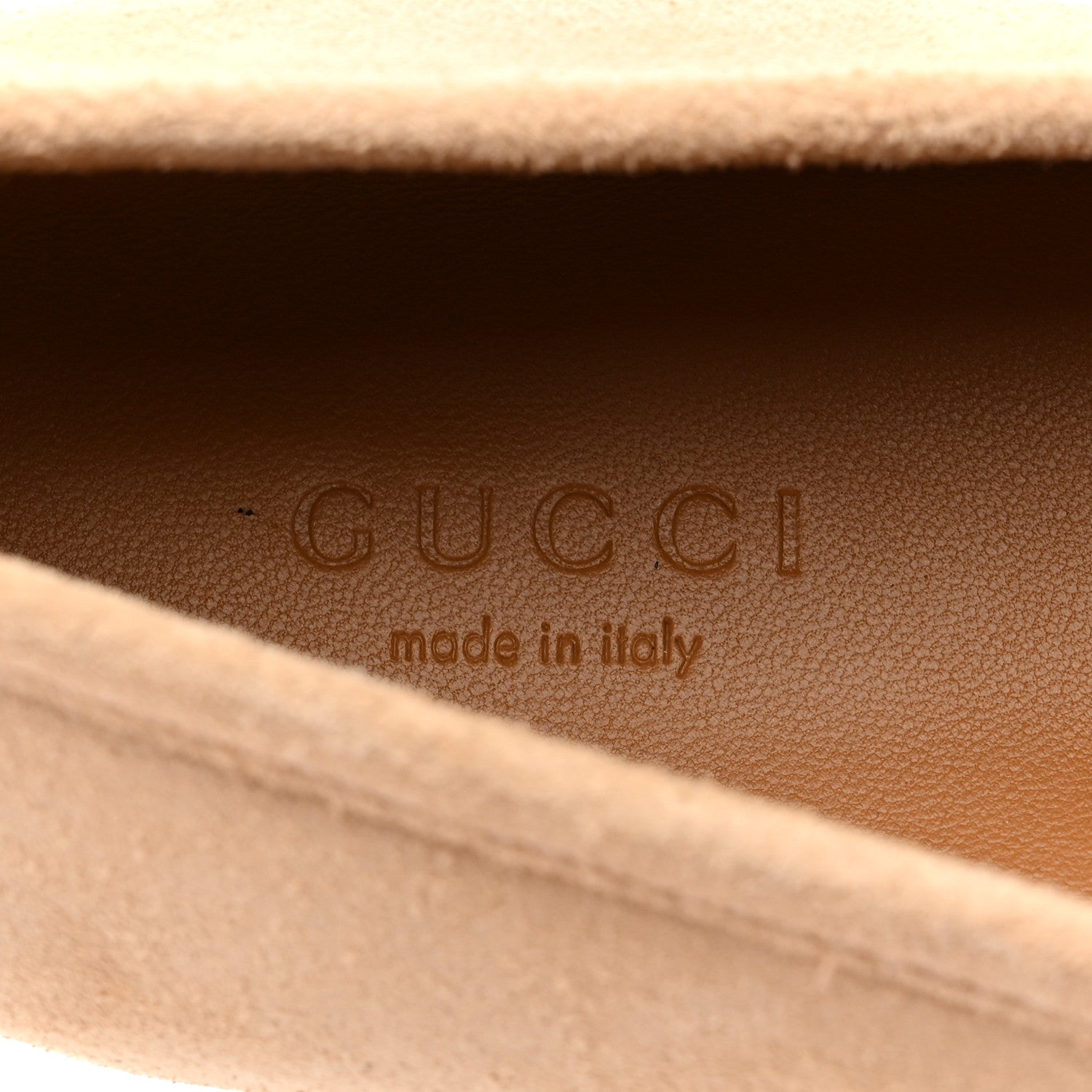 Gucci Suede Horsebit Womens Jordaan Loafers 39 Pink Sand