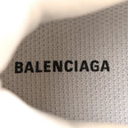 Balenciaga Fabric Mesh Clear Sole Womens Triple S Sneakers 36 Honeycomb White