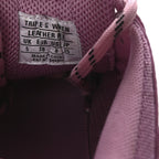 Balenciaga Fabric Mesh Clear Sole Womens Triple S Sneakers 38 Pink
