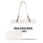 Balenciaga Mesh Large Duty Free Tote White