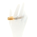 Fendi Metal F Is Fendi Bracelet M Gold Silver