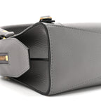 Balenciaga Grained Calfskin Neo Classic Gold Hardware Mini City Dark Grey