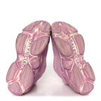 Balenciaga Fabric Mesh Distressed Womens Triple S Sneakers 36 Pink