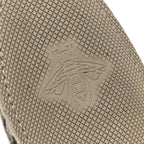 Gucci Covered Wool GG Monogram Mens Fria Horsebit Loafers 9 Beige Ebony Black Butterscotch