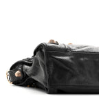 Balenciaga Agneau Giant 21 Rose Gold Hardware City Black