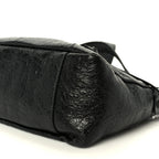 Balenciaga Agneau Arena Storico Classic Hardware Small Le City Moto Black