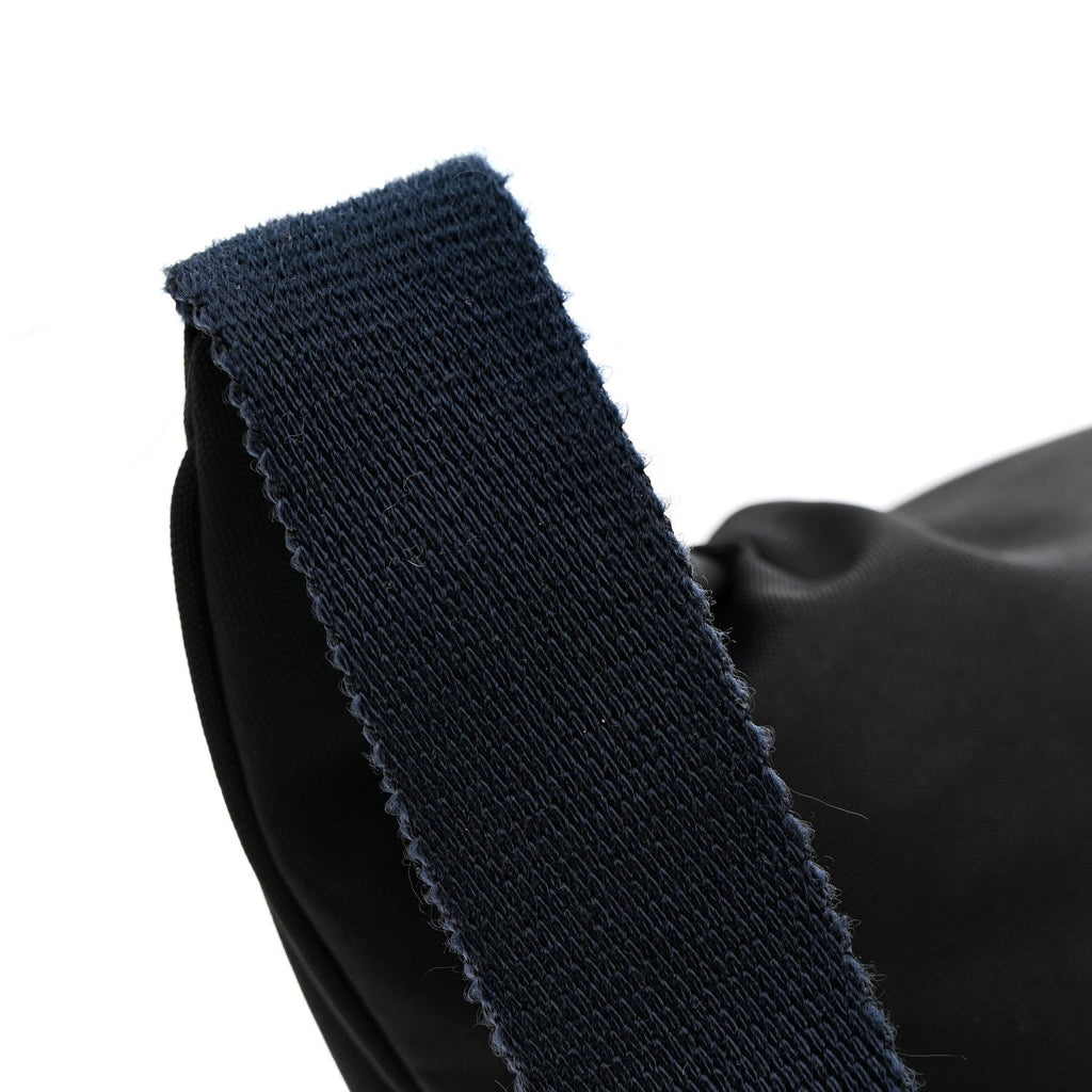 Balenciaga Recycled Sport Nylon Logo Embroidered Wheel Beltpack Black