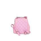 Chanel 22S Light Pink Caviar Quilted Mini Duma Backpack Light Gold Hardware