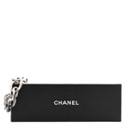 Chanel Metal Chain Link CC Bracelet Silver Ruthenium