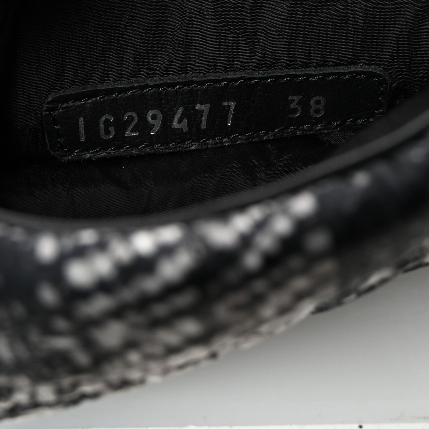 Chanel Calfskin Tweed Nylon Printed Boots 38 Black