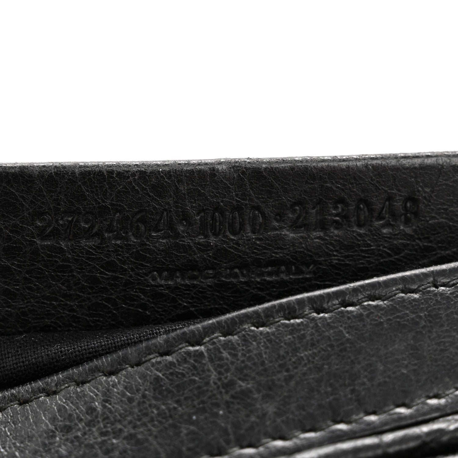 Balenciaga Agneau Classic Hardware M Porte-Monnaie Coin Purse Black
