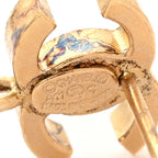 Chanel Pearl Mini CC Drop Earrings Gold