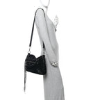 Balenciaga Baby Daim Suede Classic Hardware Town Black
