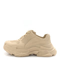 Balenciaga EVA Molded Womens Triple S Sneakers 39 Taupe