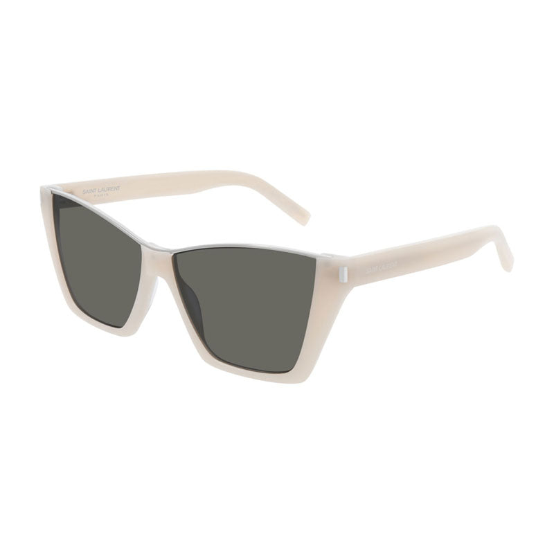 Saint Laurent Sunglasses Cat Eye Full Rim, Havana Frame and Green Lens SL369KATE002