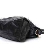 Balenciaga Agneau Giant 12 Rose Gold Hardware City Black