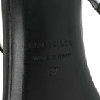 Balenciaga Calfskin Honey 90mm Sandal 37 Black